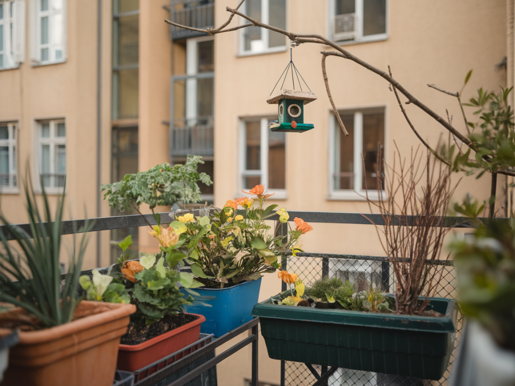 Welche low-cost-maßnahmen verbessern die biodiversität auf kleinem balkon sofort