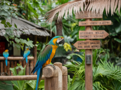 Wann ist spielplatz- und beschäftigungs-setup für papageien zu komplex: acht anzeichen und einfache heimlösungen